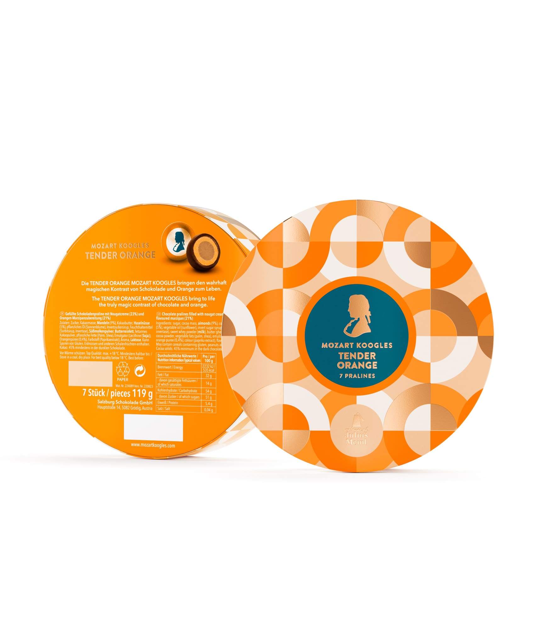 7pcs Box Orange